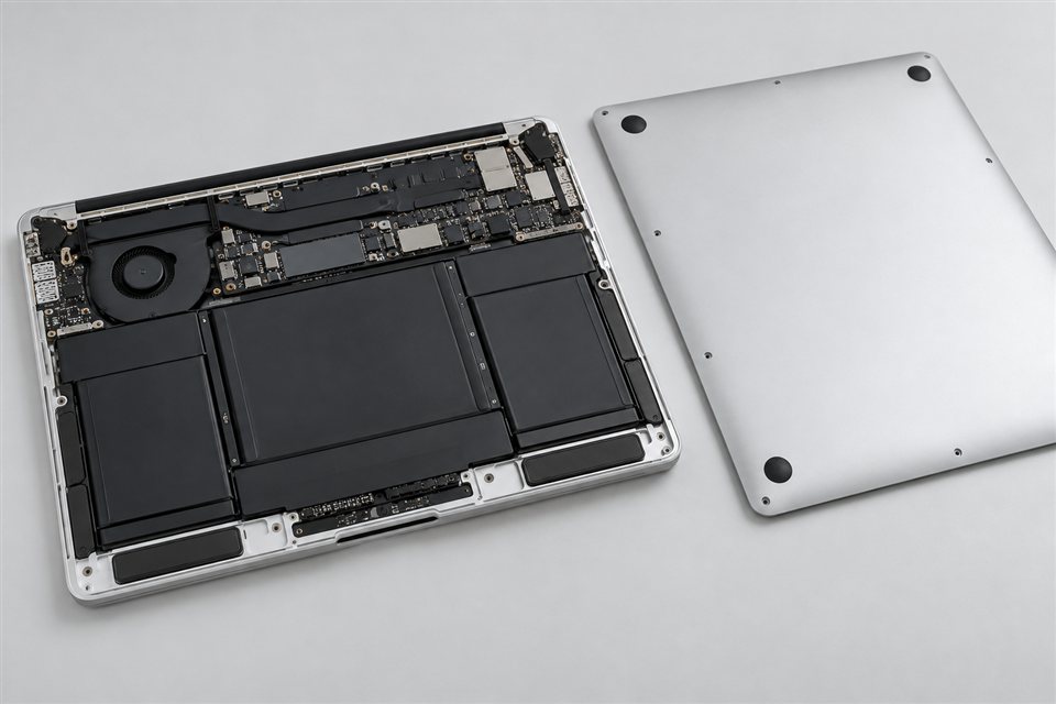 MacBook Pro 14 inç (M5) Batarya Değişimi