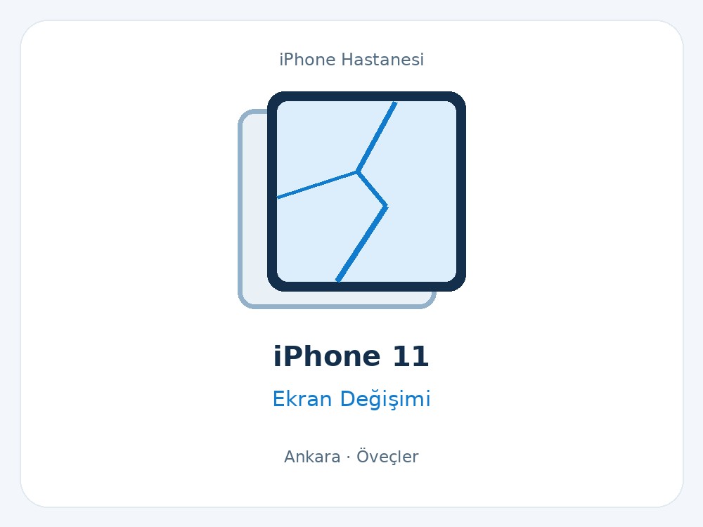 iPhone 11 Ekran Değişimi