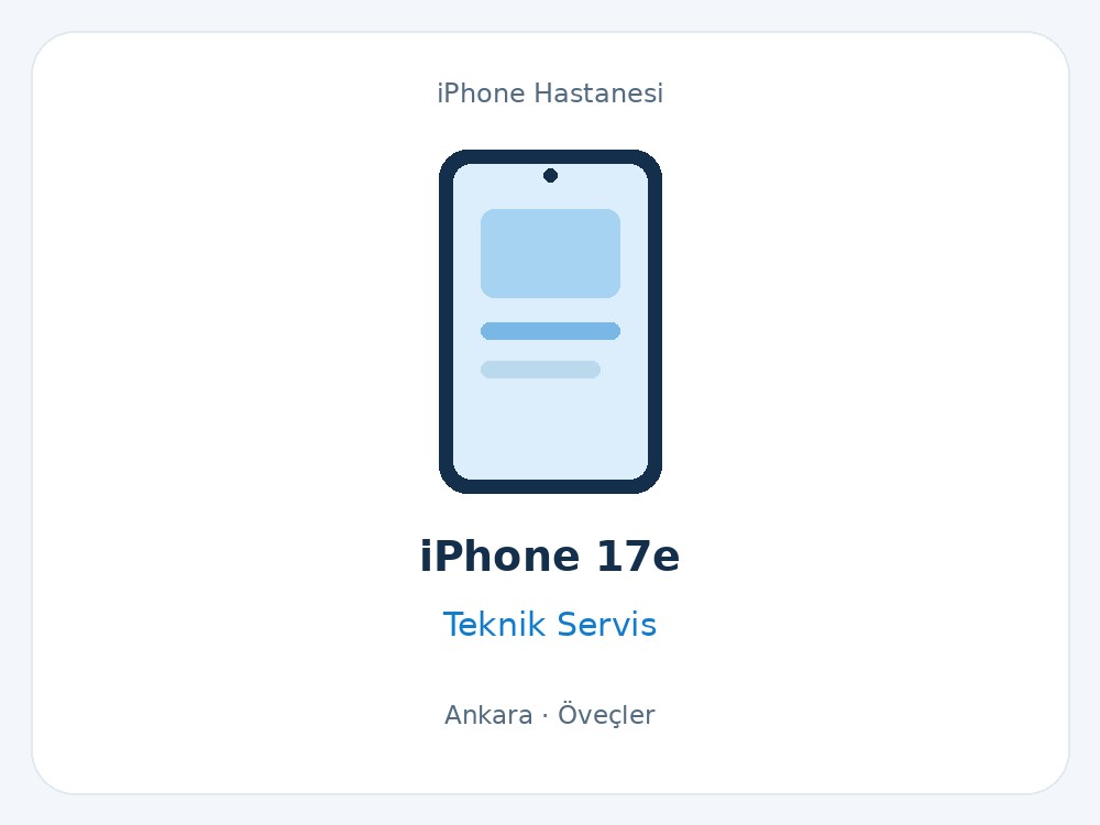 iPhone 17e