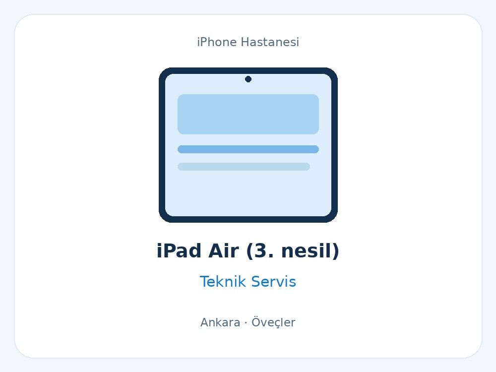 iPad Air (3. nesil)