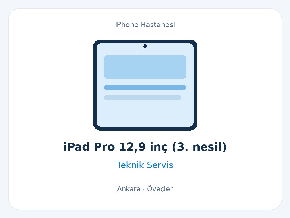 iPad Pro 12,9 inç (3. nesil)