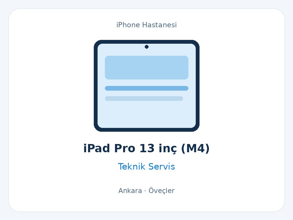 iPad Pro 13 inç (M4)
